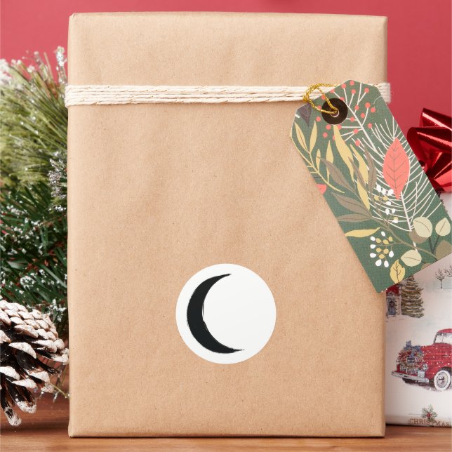 Adesivo Festa Zodioca do Crescente Negro Astrologia da Lua (Feriado)