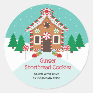 Adesivo Festas de Natal de Gingerbread House
