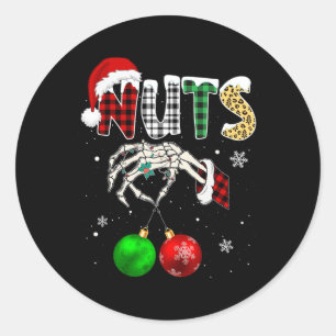 Adesivo Festas de Natal Loucos de Natal Xmas Matchin Casal
