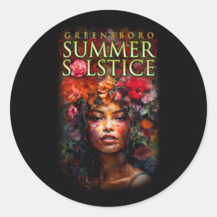 Adesivo Festival de Solstício de Verão de Souvenir 2023 Gr