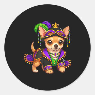 Adesivo Festival Divertido do Amante de Cachorro Chihuahua