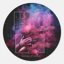 Festival vibrante de Holi do design das cores