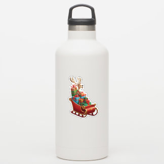 Adesivo Festive Christmas Reindeer Sticker