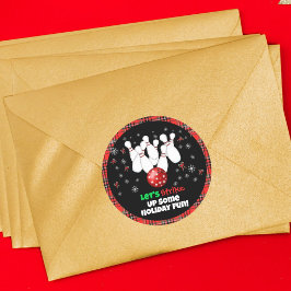 Adesivo Festive Holiday Bowling