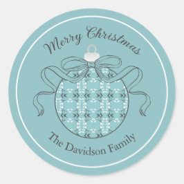 Adesivo Festive Royal Botanical Robin's Egg Blue