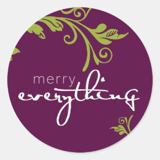 Adesivo FESTIVE STICKER SEAL: negrito 3A