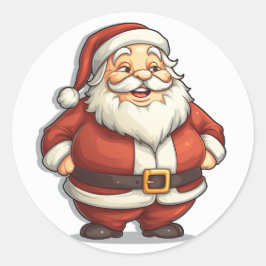 Adesivo Festivo Belly Santa Claus Sticker
