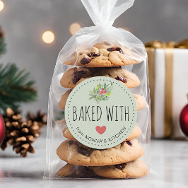 Adesivo Festivo Greenerescência Festiva Feita Com Amor