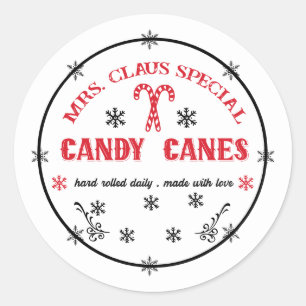 Adesivo Festivo Natal Polo Norte Sra. Claus Candy Candy