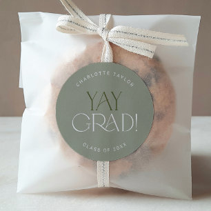 Adesivo Fete Moderno Vinheta para graduação de Formando