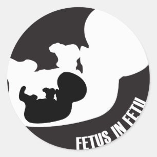 Adesivo Fetus Round Sticker