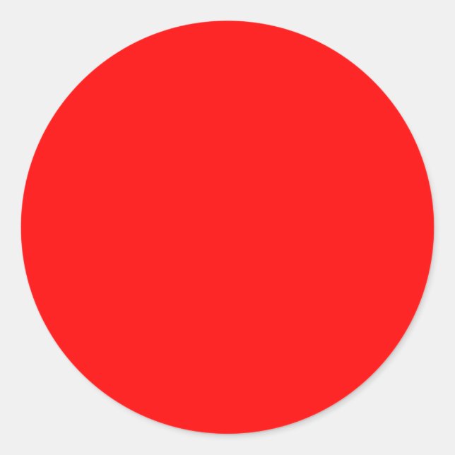 Adesivo FF0000 Vermelho (Frente)