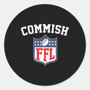 Adesivo Ffl Ffl Da Liga De Futebol Começo De Fantasia Engr