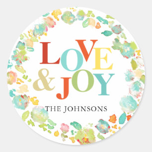 Adesivo Fia de Abstrato de Aquarela PixDezine de Natal