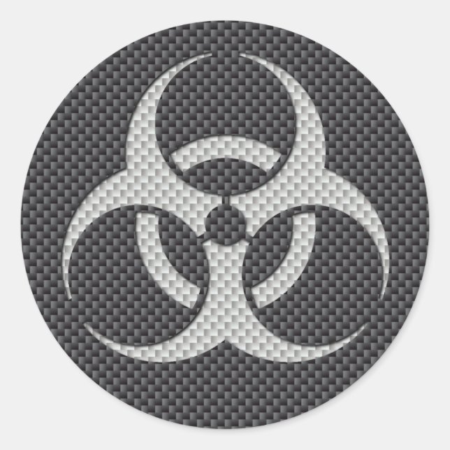 Adesivo Fibra de Carbono Tóxica para Cinzas e Brancos Pret (Frente)