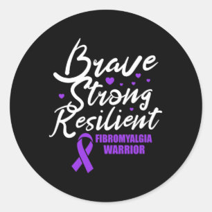 Adesivo Fibra Resiliente Forte Fibromialgia Guerreira Brav