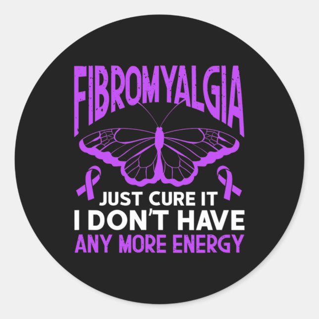 Adesivo Fibromialgia Fibro-Guerreira Apenas Curva-A (Frente)