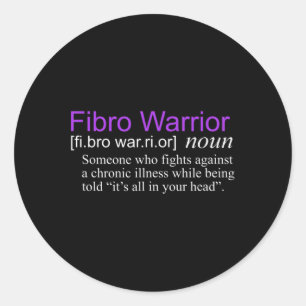 Adesivo Fibromialgia por Fibro Guerreiro