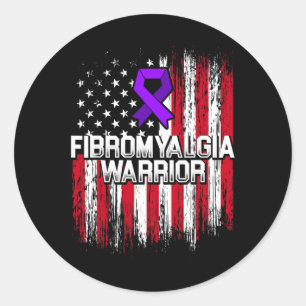 Adesivo Fibromialgia Sensibilização Sobrevivente Orgulhoso
