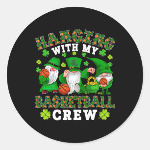 Adesivo Ficando com minha equipe de basquete três da Patri