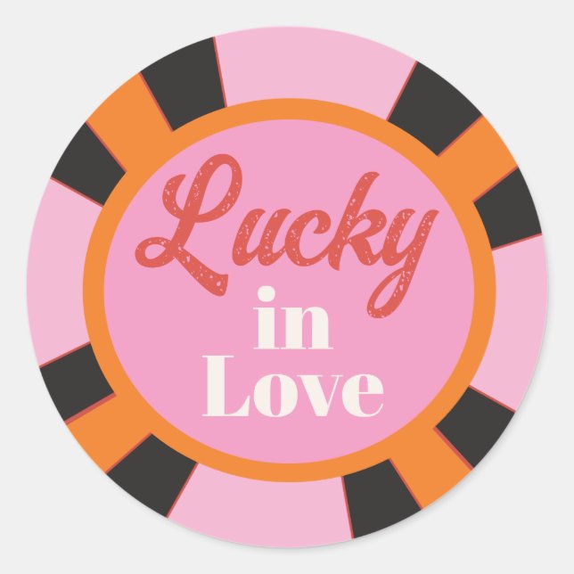 Adesivo Ficha de pôquer Las Vegas Mod (Frente)