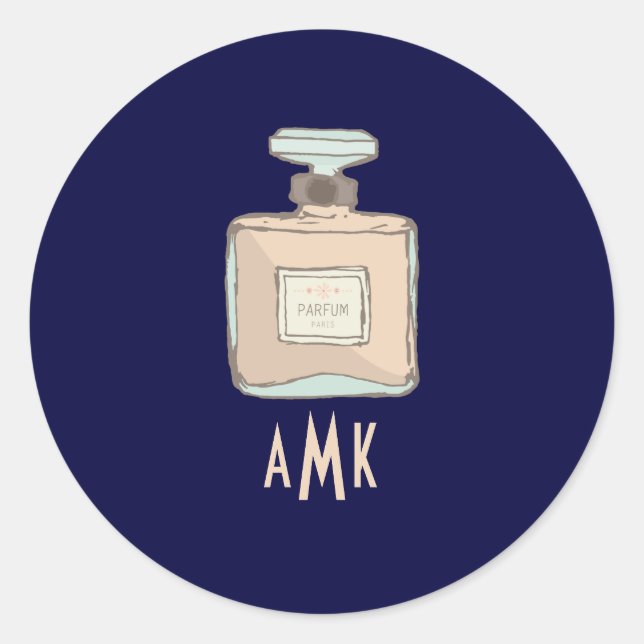 Adesivo Ficheiro de Ilustração de Garrafa de Envelope Parf (Frente)