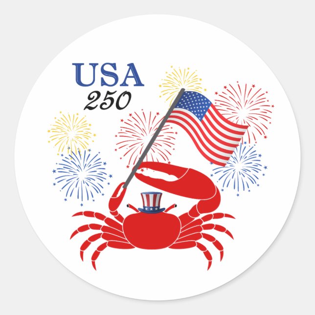 Adesivo Fiddler's Fourth Stickers (select a size) (Frente)