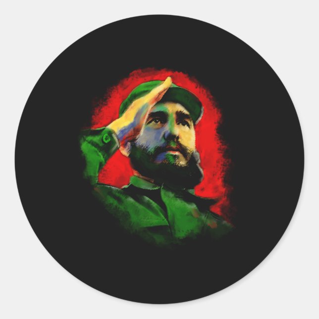 Adesivo Fidel Castro (Frente)
