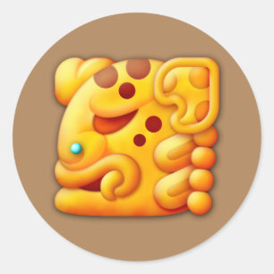 Adesivo Fiery Maya Animal Head