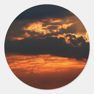 Adesivo Fiery Sunset Sticker