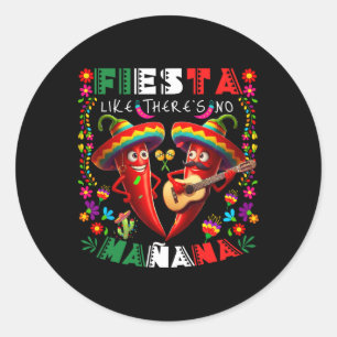 Adesivo Fiesta como se não houvesse Mañana Cinco De Mayo M