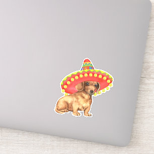 Adesivo Fiesta Dachshund Vinyl Sticker