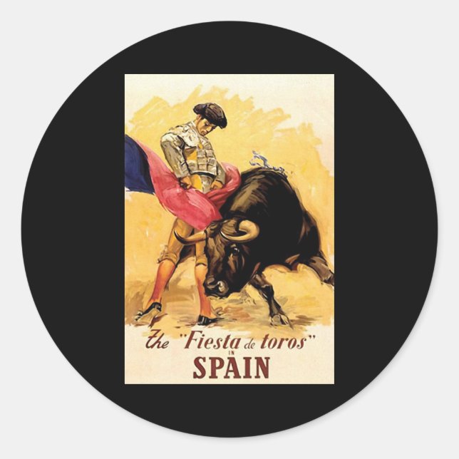 Adesivo Fiesta De Toros Na Espanha (Frente)