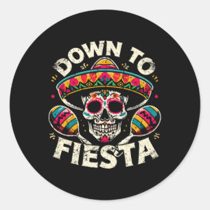 Adesivo Fiesta Funny Party Fiesta Skull Ci