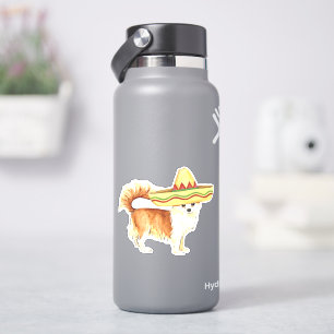 Adesivo Fiesta Long Casaco Chihuahua Vinyl Sticker