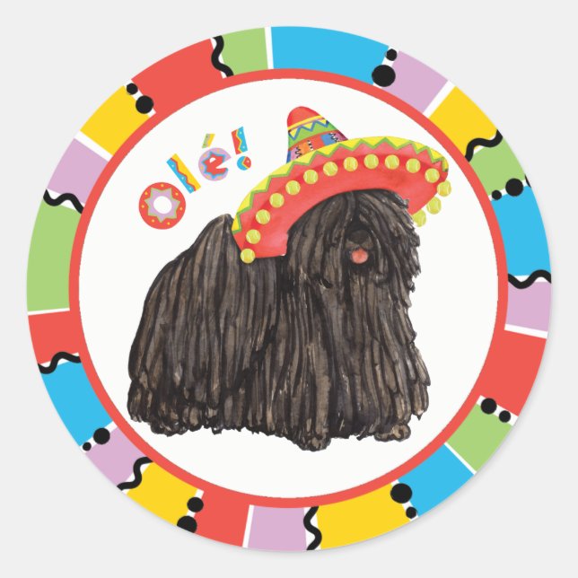Adesivo Fiesta Puli Classic Round Sticker (Frente)