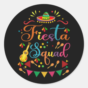 Adesivo Fiesta Squad Family Matando Cinco De Mayo Men Wom