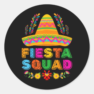 Adesivo Fiesta Squad Tacos Partido Mexicano Fiesta Squad C