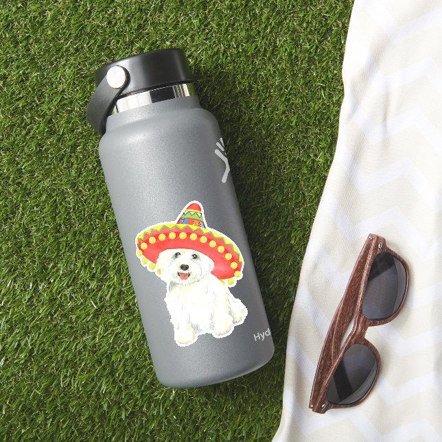 Adesivo Fiesta Westie Vinyl Sticker (HydroFlask Insitu)