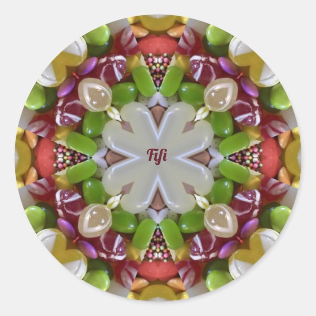 ADESIVO FIFI ~ PÁSCOA CANDY ~ (Frente)