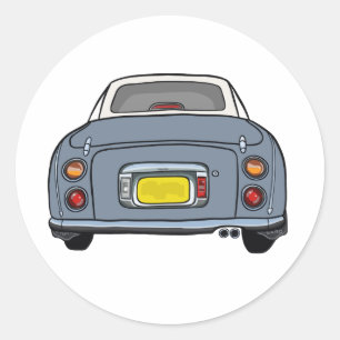 Adesivo Figarations Lapis Cinza Figaro Car Garagem Álbum d