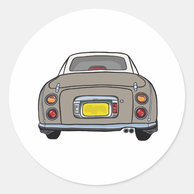 Adesivo Figarations Topaz Mist Figaro Car Garagem Álbum de (Frente)