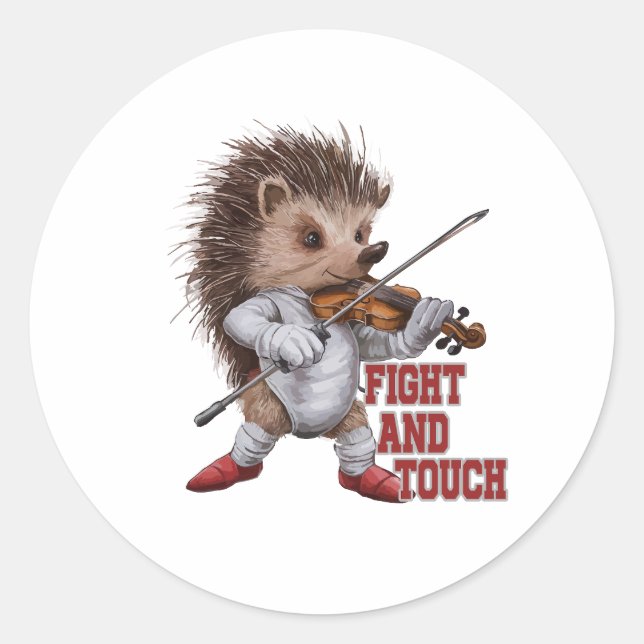 Adesivo fight and touch (Frente)