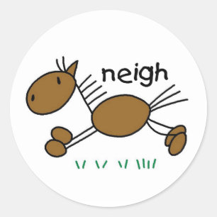 Adesivo Figura cavalo da vara