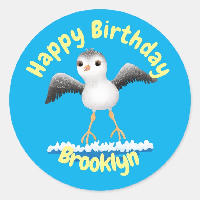 Adesivo Figura clássica da ilustração de desenho em sandpi (Frente)