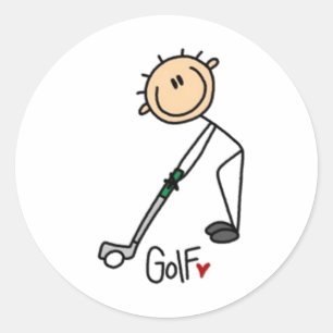 Adesivo Figura do Golf Stick