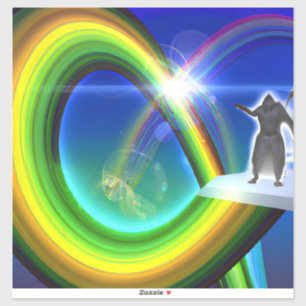 Adesivo Figura Misteriosa no Stargate Inter-Dimensional