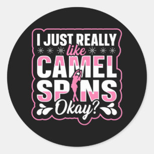 Adesivo Figura patinando cotação do skate de gelo para uma