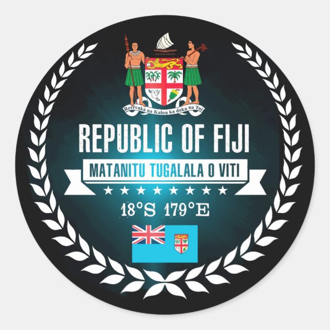 Adesivo Fiji (Frente)
