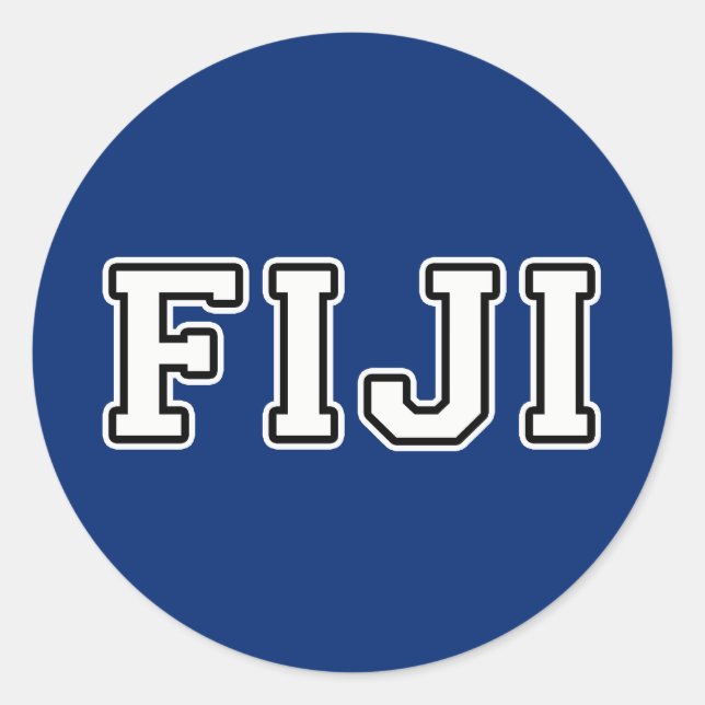 Adesivo Fiji (Frente)